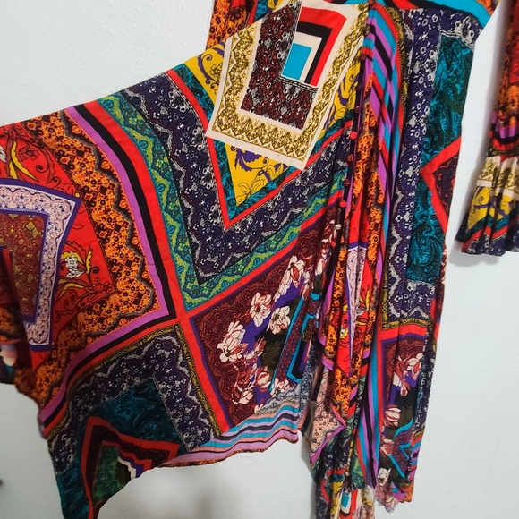 Free people maxi dress gypsies boho witchy Y2k - Picture 13 of 15